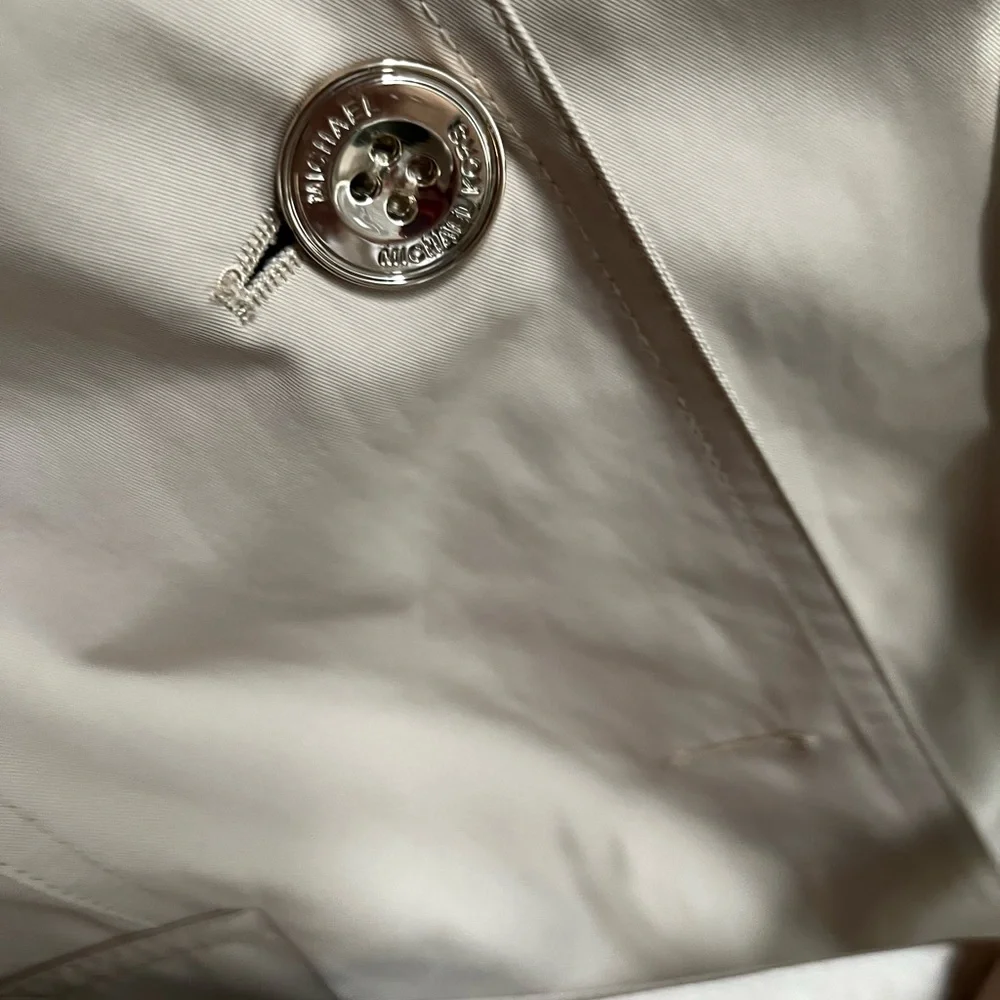 Michael Kors Beige Trench Coat - Picture 9 of 15